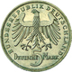 Bundesrepublik Deutschland 1948-2001: 5 DM 1955 F, Friedrich Schiller, Jaeger 389, Schwarze Punkte, - Altri & Non Classificati