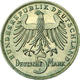 Bundesrepublik Deutschland 1948-2001: 5 DM 1955 F, Friedrich Schiller, Jaeger 389, Schwarze Punkte, - Other & Unclassified