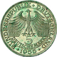 Bundesrepublik Deutschland 1948-2001: 5 DM 1955 G, Markgraf Von Baden, Jaeger 390, Feine Kratzer, Se - Altri & Non Classificati