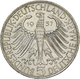 Bundesrepublik Deutschland 1948-2001: 5 DM 1957 J, Freiherr Von Eichendorff, Jaeger 391, Sehr Schön. - Altri & Non Classificati