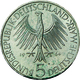 Bundesrepublik Deutschland 1948-2001: Lot 2 Münzen: 5 DM 1964 J, Johann Gottlieb Fichte, Jaeger 393, - Other & Unclassified
