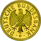 Bundesrepublik Deutschland 1948-2001 - Goldmünzen: Goldmark 2001 D, Jaeger 481, Gekapselt, Stempelgl - Altri & Non Classificati