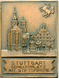 Medaillen Deutschland - Geographisch: Stuttgart: Lot 2 Stück, Stuttgart: Bronzeplakette 1935 (von Ma - Autres & Non Classés