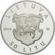 Monnaie, Lithuania, 50 Litu, 2010, FDC, Argent, KM:170 - Lituania