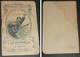 Rare Ancien Calendrier 1917, Pharmacie Dallier, L Levrnieux LE MANS, Publicités, Almanach - Kleinformat : 1901-20