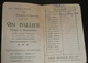 Rare Ancien Calendrier 1917, Pharmacie Dallier, L Levrnieux LE MANS, Publicités, Almanach - Small : 1901-20