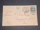 MAROC ANGLAIS - Entier Postal De Gibraltar Surchargé , De Tanger Pour La France En 1898 - L 12447 - Morocco Agencies / Tangier (...-1958)