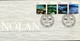 AAT NOLAN ANTARCTIC LANDSCAPES1989 Issue  On 3 FDC Davis 29/11/89, Mawson 17/11/89 , Casey 28/1089 - Lettres & Documents