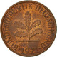 Monnaie, République Fédérale Allemande, 2 Pfennig, 1971, Stuttgart, TTB - 2 Pfennig