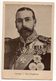 Famille Royale--Georges V ,roi D'Angleterre ---verso Uni Blanc - Familles Royales