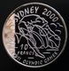 Congo Democratic Republic 10 Francs 1999 SILVER PROOF "Sydney 2000" Free Shipping Via Registered Air Mail - Congo (República Democrática 1998)