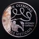 MOZAMBIQUE 1000 METICAIS 1998 SILVER PROOF "2000 Summer Olympics - Sydney" Free Shipping Via Registered Air Mail - Mozambique