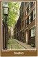 Acorn Street, Beacon Hill, Boston, Unused Postcard [20814] - Boston