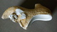 Delcampe - PETIT SOULIER Miniatiure 10cm En PORCELAINE - Décor Fleurs Relief (accidenté) 11cmx4cm - Autres & Non Classés