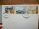 Lot De 4 Lettres Avec Document à L'intérieure "" Beaux Timbres "" - Marcophilie