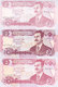 IRAQ 5 DINARS 1992 P-80 LOT X3 UNC NOTES DIFFERENT COLORS - Iraq