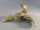 Delcampe - PETIT PERROQUET EN BRONZE + Oiseau Statue - Brons