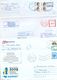 Kazakhstan. Four Envelope Passed The Mail. Two Envelopes Registered. - Kazakhstan