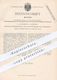 Original Patent - L. J. Scharbau , Hamburg , 1883 , Sichtmaschine Mit Wellenförmigem Zylindermantel | Mühle , Mühlen !! - Documenti Storici