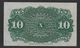 ETATS UNIS - Billet De 10 Cents  De 1863 - 1863 : 4. Ausgabe