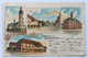 GRUSS AUS OBERHAUSEN, Deutschland Germany, 1907 (damaged!) - Oberhausen