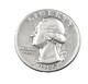 1/4 Dollar - Etats Unis - Washington - 1945  - Argent - TB - - 1932-1998: Washington