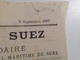 LE CANAL De SUEZ, Bulletin Décadaire,1887, N° 565, Ferdinand De Lesseps - Other & Unclassified