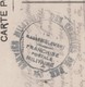 Marcophilie - Cachet Sur Carte - Service Militaire Des Chemins De Fer - Gare De Nimes Rassemblement - Guerre De 1914-18