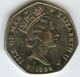 Ile De Man Isle 50 Pence 1989 AA Ordinateur Computer KM 212 - Isle Of Man