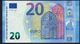 Euronotes 20 Euro 2015 UNC < XA >< X002 > Germany Draghi - 20 Euro