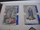 Delcampe - 96 HOLY Cards,  Cartes Litho, Gravures, Relief, Mecanic : Saints ( Heiligen ) JESUS MARIA Cartes Pieuses Very Good RARE - Images Religieuses