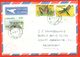 Zimbabwe 1997.Envelope Passed The Mail. Butterfly. Fauna. - Zimbabwe (1980-...)