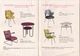 Catalogue Mobilier Design Coiffeur Bureau Chaise Table Fauteuil ... MERCEDES Grunberg Hessen Allemagne Année 50/60 - Autres & Non Classés