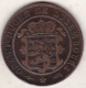 Luxembourg . 10 Centimes 1870 UTRECHT , William III - Luxembourg