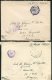 Delcampe - 1944/5 Egypt 6 X Field Post Ofice Censor Covers - Sub Ltn James Clayton, HMS Mosquito.  Alexandria O.A.S., F.P.O. - Covers & Documents