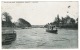 RB 1187 -  1915 Postcard - River Dee &amp; Suspension Bridge Chester Guernsey Via London - Chester