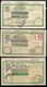 Pakistan 8 Different Postal Order With Additional Stamps Affixed Used # 12520 - Pakistan