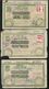 Pakistan 3 Different Postal Order With Additional Stamps Affixed Used # 5065 - Pakistan