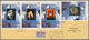 Br Adschman / Ajman: 1970 (21.10.), Apollo And Gemini Programmes Complete Set Of 16 Special Imperforate - Ajman
