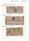 Br Afghanistan: 1880's: Six Native Covers (one Back Only) All Franked 1 Abasi (various Colors) Of 1881/ - Afghanistan