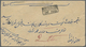 Delcampe - Br Afghanistan: 1909-25 "QUETTA UNPAID": Four Covers To India Via The Southern Chaman-Quetta Route But - Afghanistan