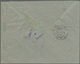 Alawiten-Gebiet: 1926, Flight Cover "TARTOUS - DAMASCUS", Dated 14/7/1926, Franked With Air Mail Set - Covers & Documents