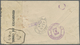 Br Bahrain: 1944 Registered And Censored Cover To Elizabeth, New Jersey, U.S.A. Franked By KGVI. 2a., 8 - Bahrain (1965-...)