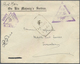 Br Birma / Burma / Myanmar: 1942. Stampless Air Mail Envelope From Maymyo, Field Post Office Headed 'On - Myanmar (Birma 1948-...)