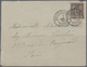 Br China: 1894, Dowager 3 Ca. Tied Blue Seal "Tientsin" To Reverse Of Small Envelope (file Bend At Left - Andere & Zonder Classificatie