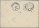 Br China: 1898, Coiling Dragon 1 C., 4 C. And 5 C. Tied Two Strikes Bisected Bilingual "KIUKIANG 25 JAN - Other & Unclassified