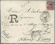 Br China: 1898, Coiling Dragon 10 C. Pair Tied Bisected Bilingual „HANKOW 12 JAN 00“ To Reverse Of Regi - Autres & Non Classés