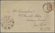 Br China: 1899. Envelope Addressed To New York Bearing Chinese Imperial Post SG 113, 10c Green Tied By - Andere & Zonder Classificatie