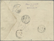 Br China: 1901, 8-nations Cover Real Used, Registered From German P.o. "SHANGHAI 2/11 01" To Alexandria - Other & Unclassified