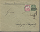 Br China: 1902, Coiling Dragon 10 C. Tied Tombstone „Chowtsun/post Office“ In Combination With Kiautsch - Andere & Zonder Classificatie